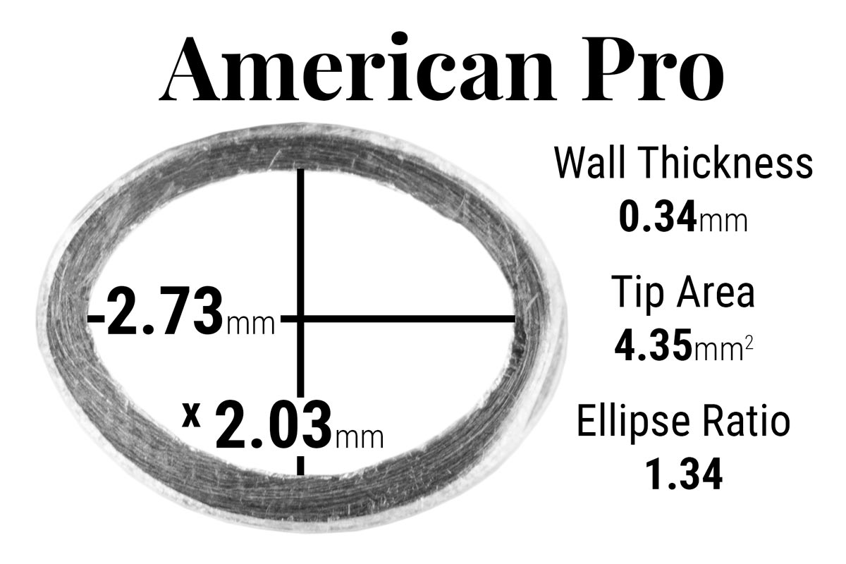 Annotated American Pro Oboe Staple