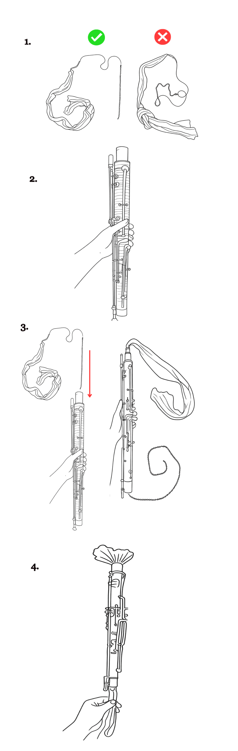 Wing Joint Swab Steps Wing Joint Swab Steps